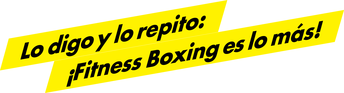 Lo digo y lo repito: ¡Fitness Boxing es lo más!